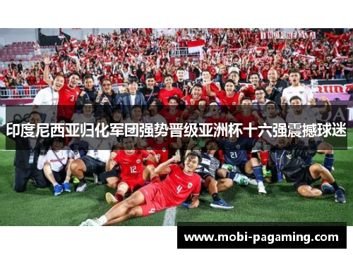 印度尼西亚归化军团强势晋级亚洲杯十六强震撼球迷 印度尼西亚归化军团强势晋级亚洲杯十六强震撼球迷